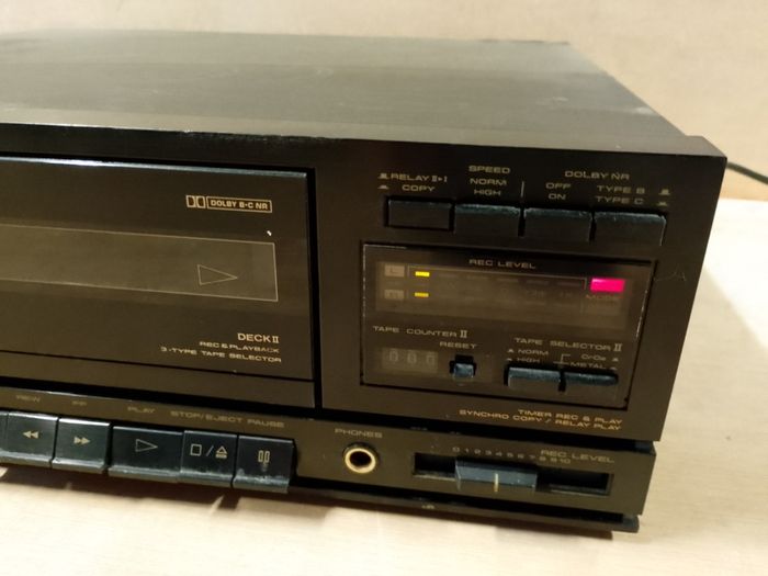 Pioneer CT-X330W double cassette player