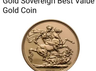 Gold Sovereign Coin