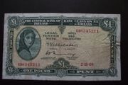 1969 Lavery One Pound Note
