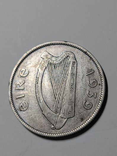 Irish silver Halfcrown 1939