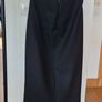 Ted Baker Black Tailored Midi Pencil Skirt Front Split Size 2 UK 10 Image 4