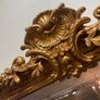 SALE ! Was 495 Now 395 ! Beautiful French Style Shell Top Gilt Frame Mirror. Image 2