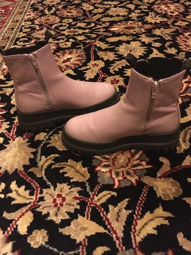 Zara Leather Boots size EU-33, UK-1