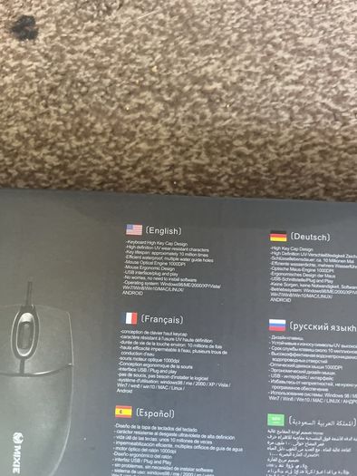 Mixie Gaming Keyboard Mint Condition