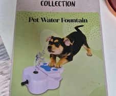 Pet Collection Step-On Dog Water Fountain & Sprinkler Toy