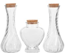 Brand New Wedding Unity Sand Set 3-Piece Glass