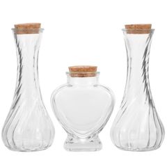 Brand New Wedding Unity Sand Set 3-Piece Glass