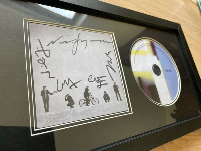 Crowded House Autographed CD