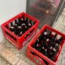 Homebrew beer bottles with crates Image 2