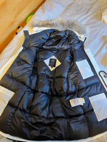 Canada Goose White Chateau Parka Black Label 2020 Coat