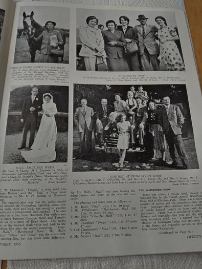 Social & Personal original magazine from 1950.