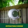 30m (98 ft) Retractable Washing Line Outdoor | Double Washing Line (2x15m) | Perfect Model for Indoor & Outside Use | Twin Retractable Washing Line with Strong UV Adjustable Housing | Fittings Included Image 3