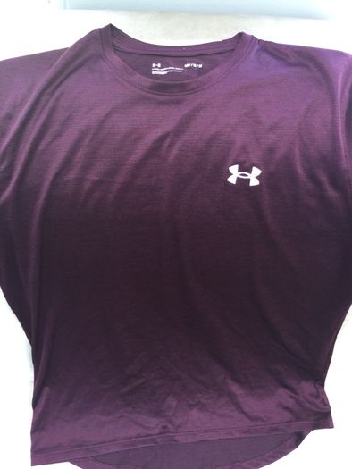 Under armour mens purple top medium m