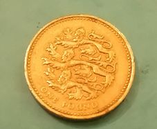 2002 UK one pound coin