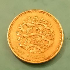 2002 UK one pound coin