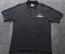 Vintage Guinness Polo Shirt Mens Large