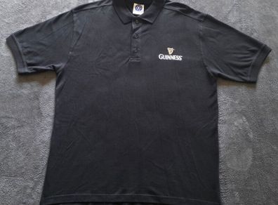 Vintage Guinness Polo Shirt Mens Large