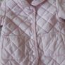 Baby girls pink quilted jacket. Image 2