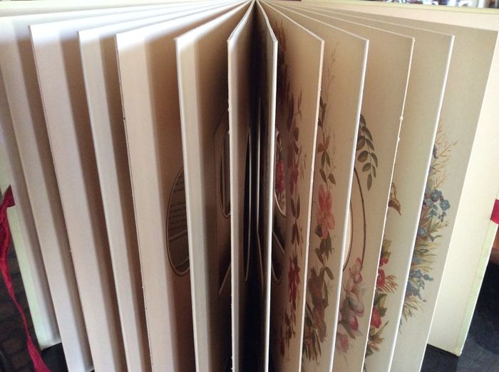 Victorian Flowers Photo Album
