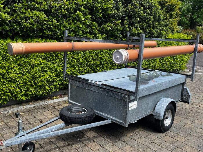 Trailer for Sailboats/Kayaks, with Storage