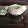 French Art Deco Lidded Sugar Bowl Trinket Box 1920's Image 4
