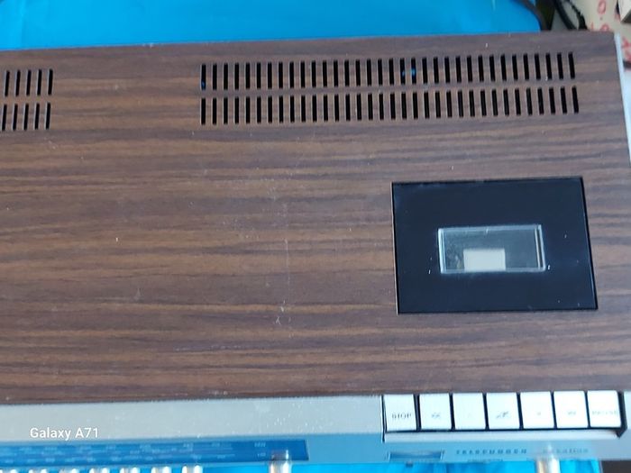 Telefunken Cavatine 201, Mw, Lw Radio plus Tape Deck, German Model in German Language, Powers on and off