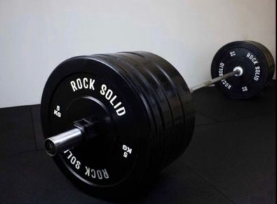 Olympic Barbell + weights bundle (127.5kg)