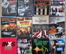 12 x music dvd's