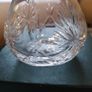 Heavy small Edinburgh Crystal posy, perfect Image 5