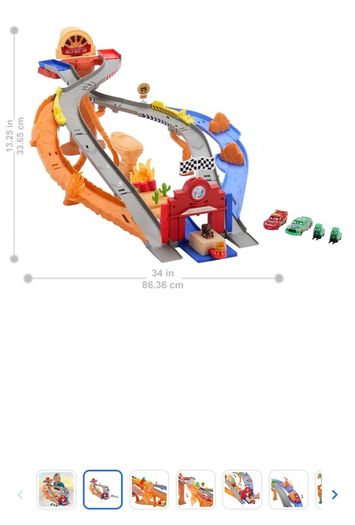 Disney Pixar Cars Rescue Road Raceway Playset