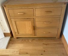 Oak Sideboard and Tv Table