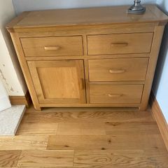 Oak Sideboard and Tv Table
