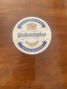 Weihenstephan  beer coaster
