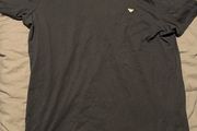 Armani mens t-shirt black silver size xxl