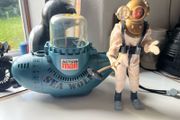 vintage action man +submarine