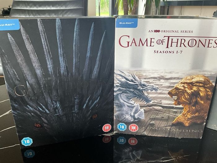 Game Of Thrones blu ray complete seasons 1-8 +