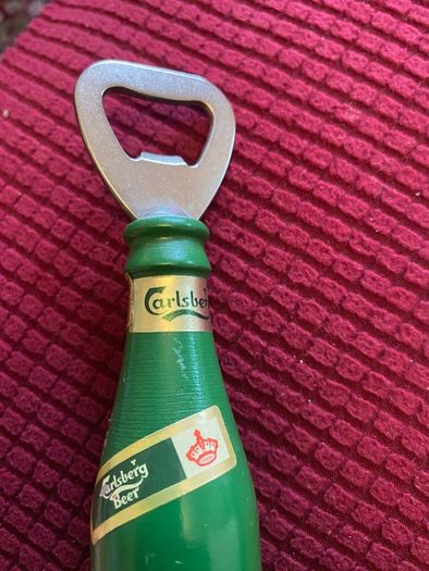 Vintage Timber Carlsberg Bottle Opener