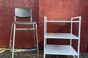 metal shelf
