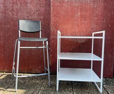 metal shelf