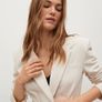 Mango Cream Blazer Image 8