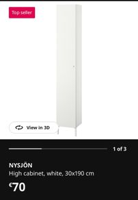 Tall Bathroom Cabinet NYSJON Tallboy