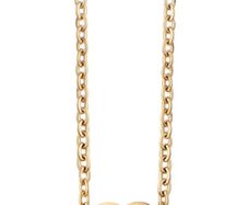 Gold Stainless Steel Heart Necklace