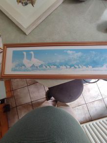 Lovely Framed Print Of Consort Pictures & Mirrors Imperial Collection Subject Wait For Me