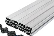 Greenhouse 30PCS  Wiggle Wire &amp; Aluminium Alloy Spring Lock U-Channel 6.56ft 30PCS