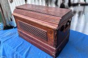 Singer sewing machine with case