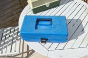 fishing box and bits and bobs