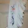 White frill embrodiery straps top 16 to 18 Image 2