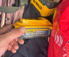 3 dewalt batteries and charger