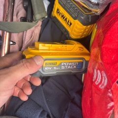 3 dewalt batteries and charger