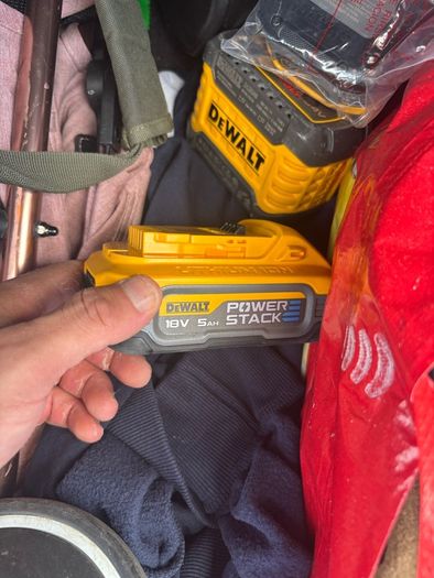 3 dewalt batteries and charger